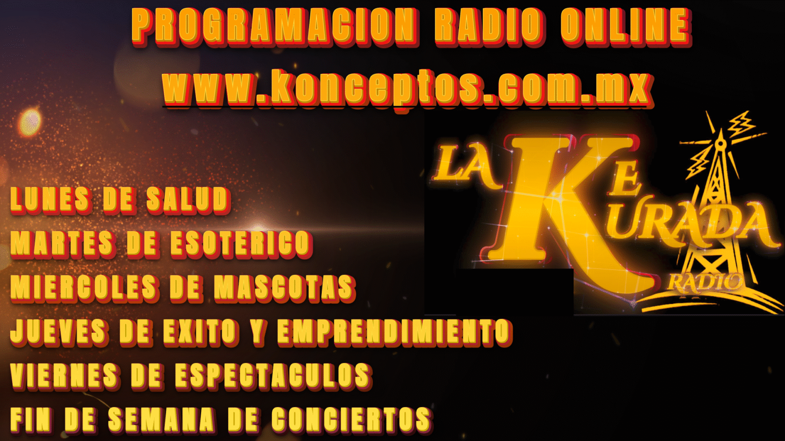 PROGRAMACION RADIO ONLINE LA KE KURADA
